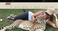 Desktop Screenshot of dkgrandsafaris.com